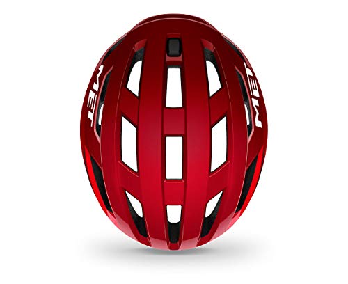 Casco Met Vinci MIPS Metallic Red/Glossy Talla M (56-58)