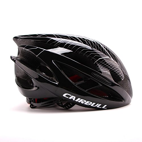 Cascos de ciclismo Cairbull Casco de ciclismo de bicicleta Ajustable Hombres Mujeres Protección de casco de ciclismo de seguridad vial para bicicleta de montaña, L (58-62cm)