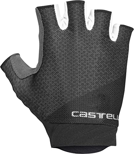 Castelli Roubaix Gel 2 - Guantes de Ciclismo para Mujer, Color Negro, Talla M