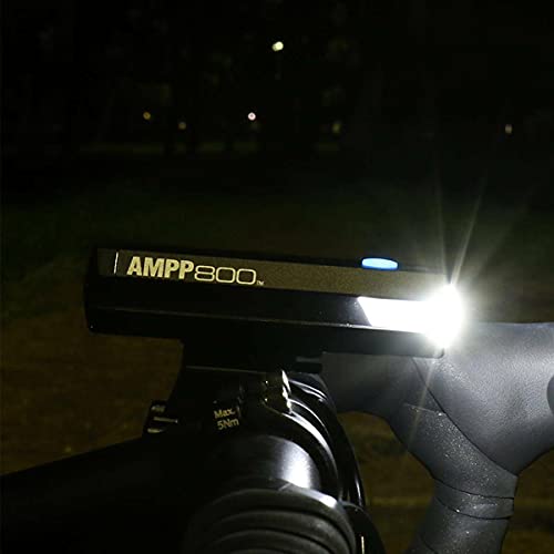 CatEye Ampp 800 Front Luz para Bicicleta, Unisex Adulto, Negro, Talla única