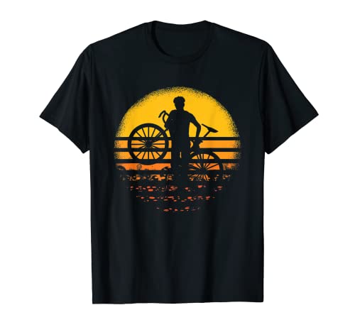 Ciclismo Cross Country Bici Retro - Vintage Cross Country Camiseta