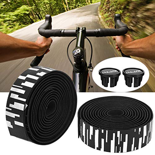 Cinta para manillar de bicicleta de carretera, EVA / PU que amortigua el sudor Absorción de sudor Envoltura de manillar de bicicleta transpirable, Cinta antideslizante para manillar de bicicleta, para