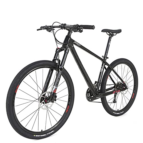 Clouds Bicicleta de montaña de 29 Pulgadas de Fibra de Carbono, Bicicleta de montaña de Lujo de 30 velocidades, Bicicletas de Carreras con Freno de Disco Doble, Unisex para entusiastas del Ciclismo