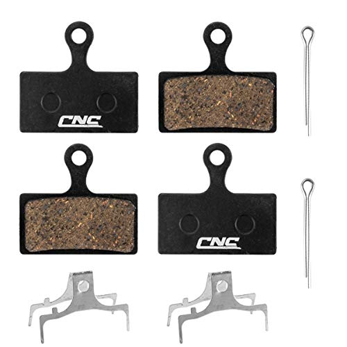 CNC 2 pares de pastillas de freno de resina para Shimano G01S G02S G03S G02A para Shimano XT XTR SLX Deore