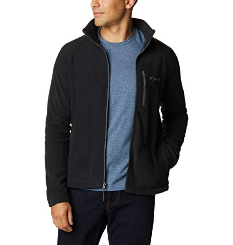 Columbia Fast Trek II Full Zip Fleece, Forro polar con cremallera Hombre, Negro (BLACK), S