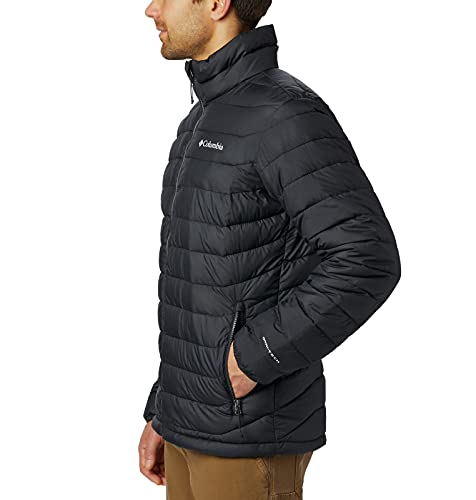 Columbia Powder Lite , Chaqueta Hombre, Negro (BLACK), M