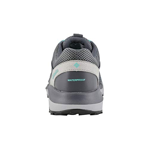 Columbia Trailstorm Waterproof, Zapatillas Mujer, Graphite/Dolphin, 38 EU