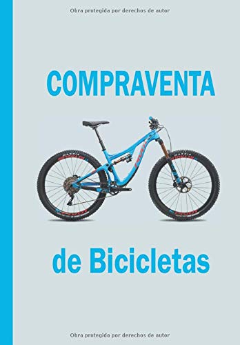 COMPRAVENTA DE BICICLETAS: Libro agenda para tienda de bicicletas