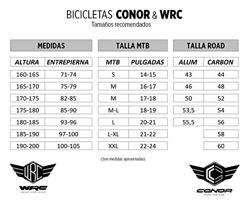 Conor Bicicleta 5200. Bicicleta de montaña con Dos Ruedas. Bici Adultos. Bike. Ruedas 26 Pulgadas. 7 velocidades. (Rosa WS)