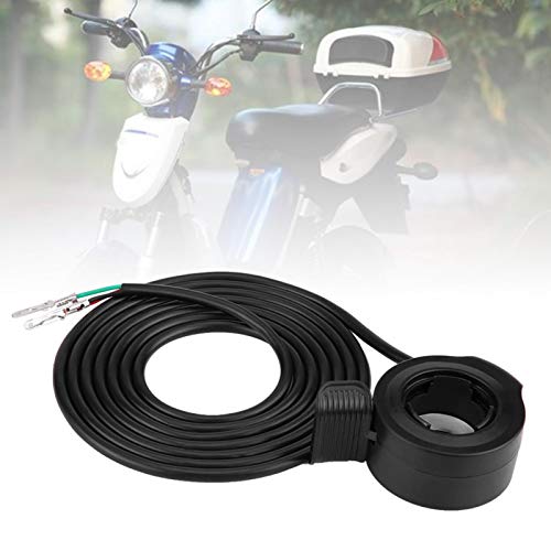 Control de velocidad del acelerador del pulgar 22mm 7/8 pulgadas Ensamblaje de control de velocidad del acelerador del pulgar universal para bicicletas eléctricas Scooters de bicicleta eléctrica