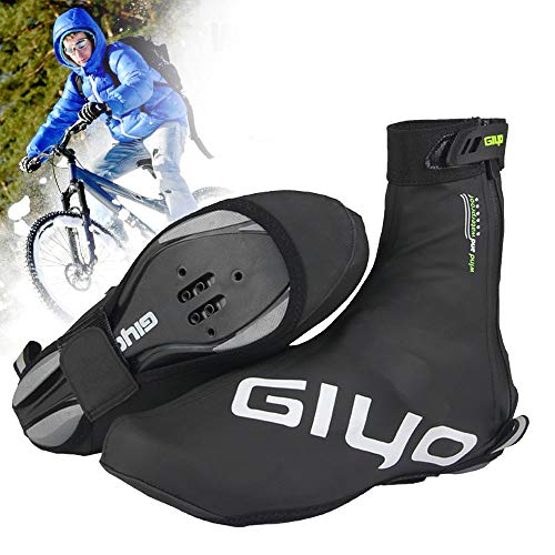 Cubrezapatillas Ciclismo, Reutilizables Impermeables Cubrezapatillas de Bicicleta con Diseño Reflectante para Hombres y Mujeres, Bicicleta de Carretera MTB Montaña Accesorios Ciclismo (2XL)