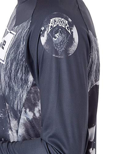 DAKINE Thrillium - Maillot Manga Larga Hombre - Negro Talla S 2019