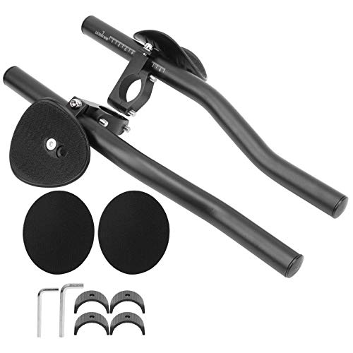 DAUERHAFT Apoyabrazos Ajustables Juego de manillares para Bicicletas Ciclismo Bicicleta TT Barras de Alta Resistencia, para Bicicletas de Carretera, Bicicletas de montaña, triatlones, Bicicletas de