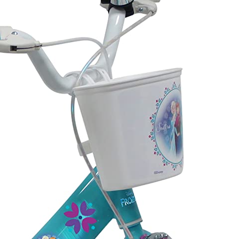 Denver Bike Frozen - Bicicleta (16", Vertical, Ciudad, Acero, Blanco/ Rosa 40,6 cm (16")