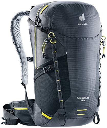 Deuter Speed Lite 24 Mochila de Senderismo, Unisex, Black, 24 L