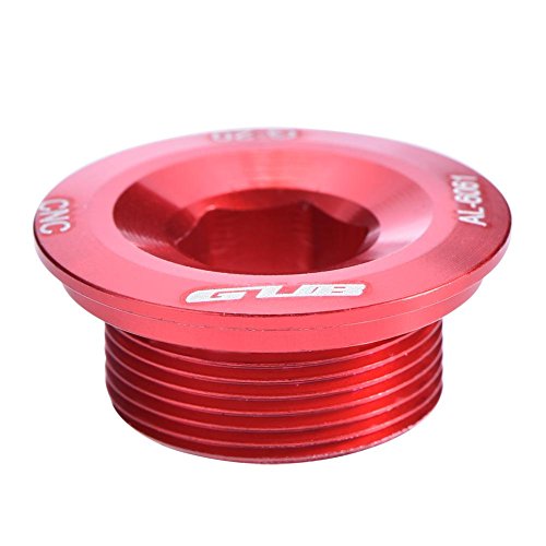 Dilwe Perno del Brazo del biela, Tornillos de biela del Brazo de biela de la aleación de Aluminio Perno de fijación del cigüeñal para el bielas de Shimano(Rojo)