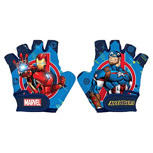 Disney Guantes de Ciclismo para niño, Multicolor, Talla S (Circunferencia de la Mano Aprox. 15 cm)