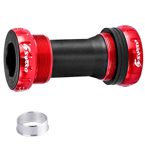 dnargfantastic Rodamiento de Soporte Inferior de cerámica Línea de rodamiento sellada/a presión para cárteres de Bicicleta de Carretera Sram 24-22 mm MTB, Soporte Inferior-CBK