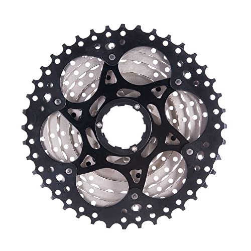 DUNRU Cassette Freewheel 9 Velocidad 11-40 T MTB Cassette de Bicicleta 9S Relación de Ancho for Piezas de Bicicleta de montaña HUB PiñóN Cassette