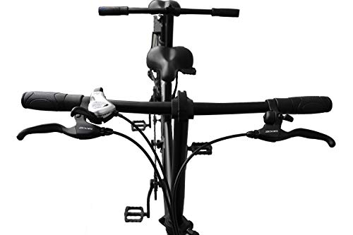 Ecosmo 20TF01BL Bicicleta tándem plegable de 20", 7 velocidades