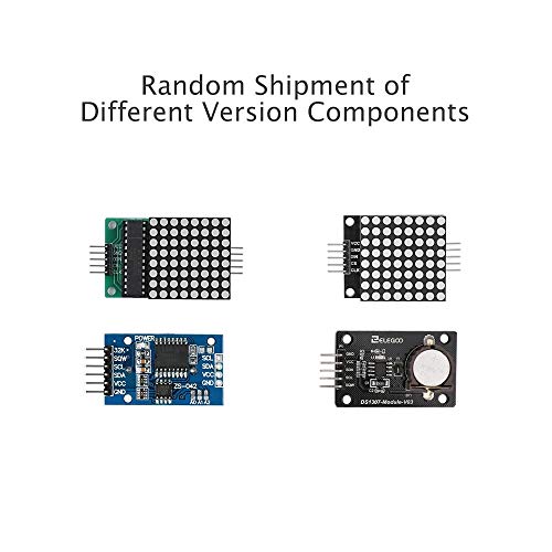 ELEGOO MEGA R3 2560 Conjunto Mas Completo y Avanzado de Iniciación Compatible con Arduino IDE MEGA con Guías Tutorial en Español y Conjunto con Placa Controladora, Servomotor, Motor Paso a Paso