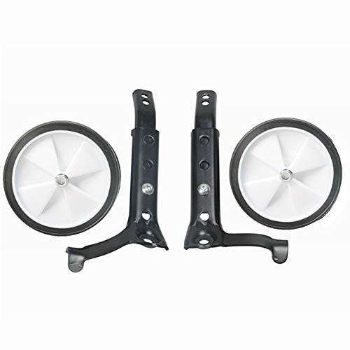 Estabilizador universal de ruedas junior, rueda de entrenamiento de bicicleta para niños Asistente de estabilizador de equilibrio de bicicleta de acero para bicicleta de 16-18-20-22-24 pulgadas,