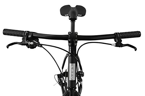 FabricBike Bicicleta - Commuter Adultos Unisex, Negro Mate, Medio