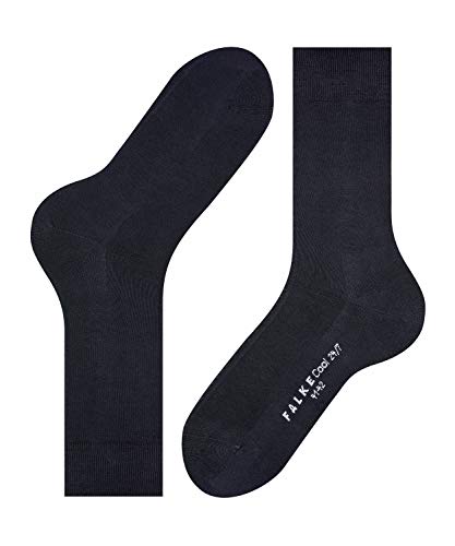 Falke Cool 24/7 1er Pack Calcetines, Azul (Dark Navy 6370), 45-46 2 para Hombre