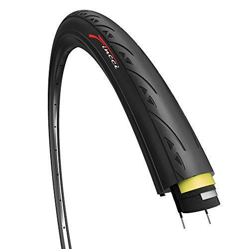 Fincci Cubiertas 700x23 c 23-622 60TPI con 2.5mm Antipinchazos 60TPI Neumatico para Ruedas 700x23c Ciclo Carrera Carretera Turismo Bici Bicicleta