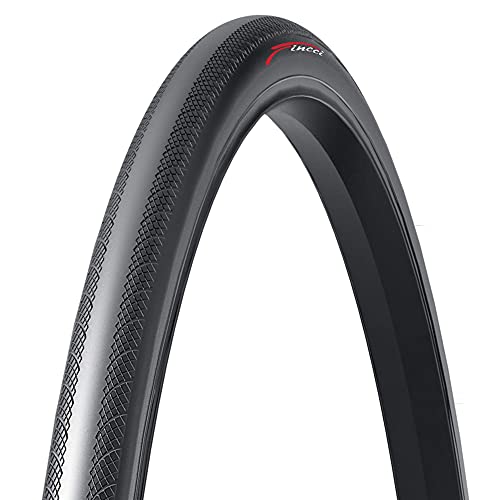 Fincci Par 700 x 28c 28-622 Cubiertas 60TPI 1mm Anti Pinchazo para Ciclo Carrera Carretera Carreras Turismo Bici Bicicleta (Paquete de 2)