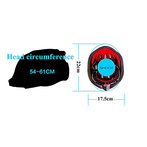 Flu Casco de Bicicleta para Hombre Mujer Ligero Ajustable Casco de Casco Bicicleta Adulto MTB Road Bicicleta Casco de Bicicleta Adulto Montaña Adultos Deportes Al Aire Libre Casco