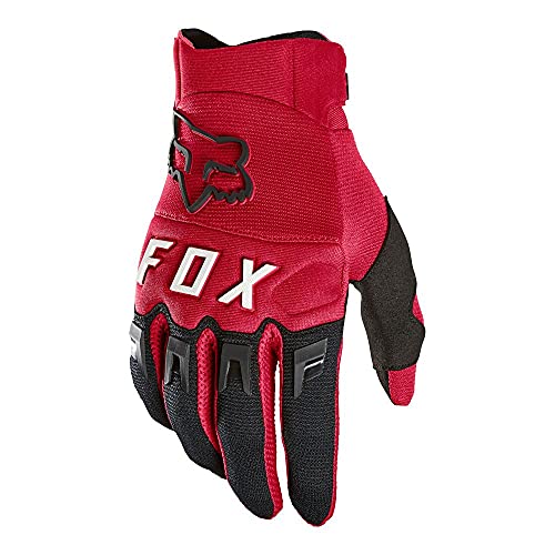 Fox Dirtpaw Glove M, fluorescent yellow