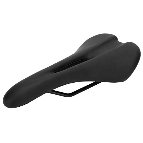 Gaeirt Amortiguador de Bicicleta Sillín de Bicicleta Suave Buena absorción de Impactos, para Bicicleta de Carretera(Negro)