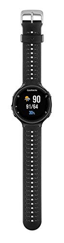 Garmin Forerunner 235 - Reloj con pulsómetro en la muñeca, unisex, color negro y gris, talla única