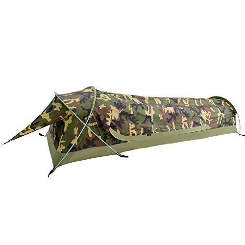 GEERTOP Tienda de campaña Bivy 2, Unisex, Camouflage, for 1 Person