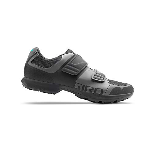 Giro Berm - Zapatillas de Ciclismo para Mujer, Mujer, Zapatillas de Ciclismo de montaña, Titanio Dark Shadow, 37 EU