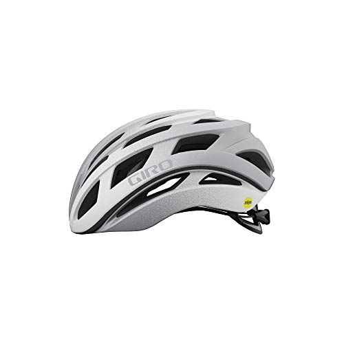 Giro Helios Spherical Casco, Hombre, Matte White/Silver Fade, L