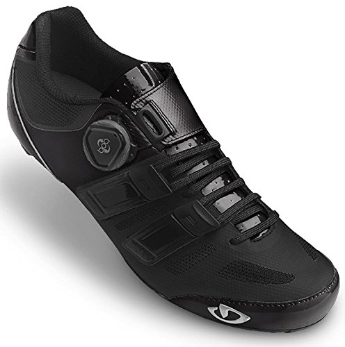 Giro Raes Techlace Road, Zapatos de Ciclismo de Carretera Mujer, Multicolor (Black 000), 39.5 EU