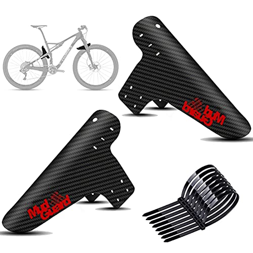 Guardabarros MTB, Guardabarros de Bicicleta, Apto para MTB Mudguard  Delantero y Trasero Compatible se Adapta a 20 22 26 27,5 29 Pulgadas de  Bici y Bicicleta Fat : : Deportes y aire