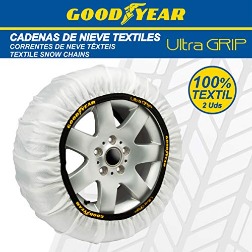 Goodyear GOD8012 Cadenas de Nieve, Set de 2, talla L