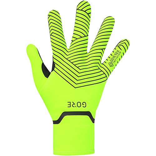 GORE WEAR C3 Stretch Guantes GORE-TEX INFINIUM, 8, Amarillo neón/Negro