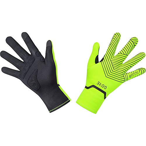 GORE WEAR C3 Stretch Guantes GORE-TEX INFINIUM, 8, Amarillo neón/Negro