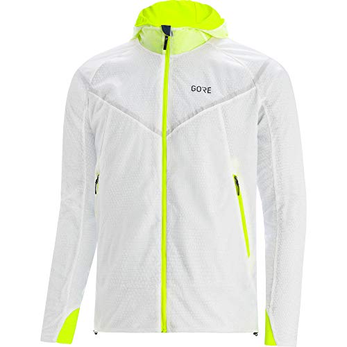 GORE WEAR Chaqueta acolchada de running para hombre, R5, GORE-TEX INFINIUM, L, Negro