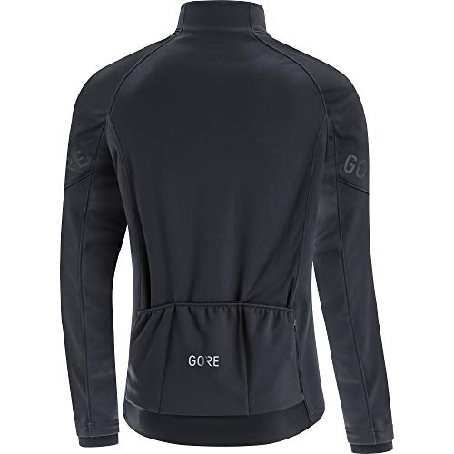 GORE WEAR Chaqueta térmica de ciclismo para hombre, C3, GORE-TEX INFINIUM, M, Negro