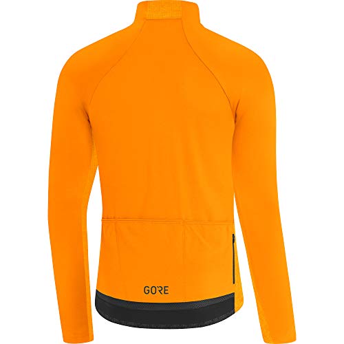 GORE WEAR Maillot térmico de ciclismo para hombre, C5, XL, Naranja