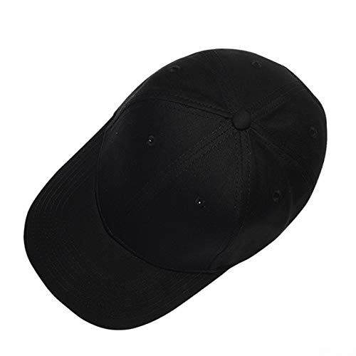 Gorra de Béisbol Simple Snapbacks Deportes Casual Sombrero de Béisbol Visera Sombrero de Protección Solar Gorras de Golf Casual Deportivo Algodón Peso Ligero Unisex Ajustable Sombreros