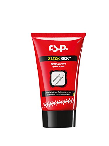 Grasas para Suspensiones Slick Kick - Formato 50g - Portector para Horquillas de Suspensión y Amortiguadores - Aceite Sin Litio - Aporta Velocidad y Suavidad a las Horquillas - R.S.P