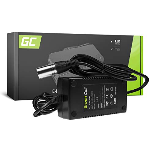 Green Cell® Cargador (54.6V 1.8A 98W) para Kettler Kreidler Kross Liberty Lovelec Merida Navigator Prodigy E-Bike Bicicleta Eléctrica Li-Ion Batería (Conector XLR 3 Pin)