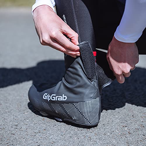 GripGrab Cubrezapatillas de Ciclismo Ride Impermeables Cortavientos Zapatillas MTB Road Cubrebotas para Lluvia