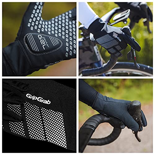 GripGrab Guantes de Ciclismo Ride Entretiempo Cortavientos Acolchados Transpirables Táctiles Guantes Ciclismo Invierno